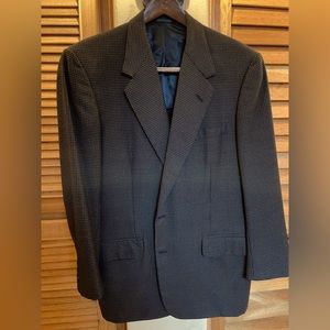 Men’s navy & gray blazer